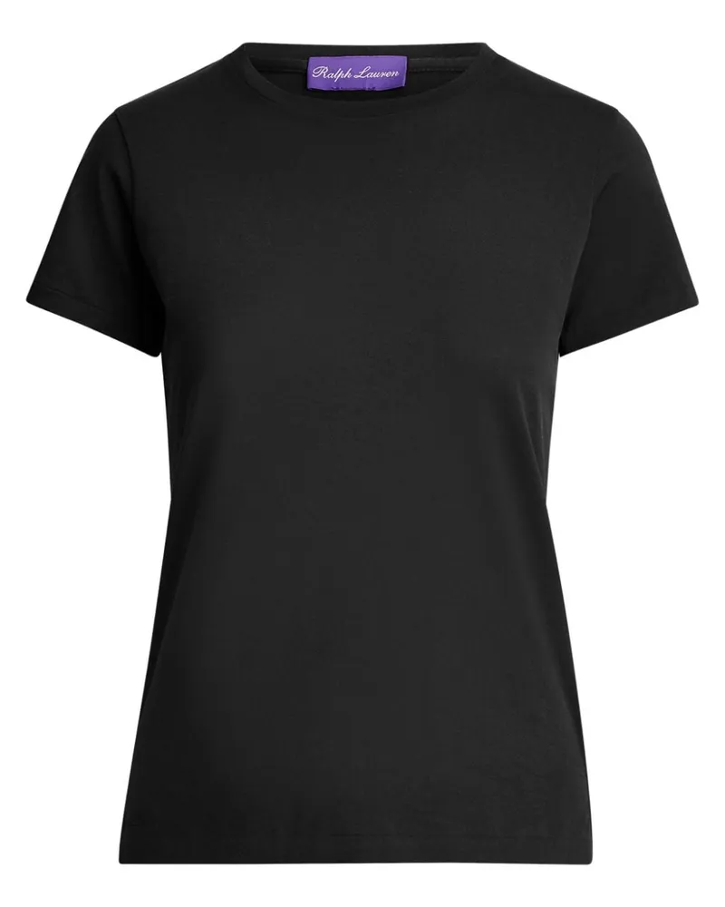 Ralph Lauren T-Shirt mit rundem Ausschnitt - Schwarz Schwarz