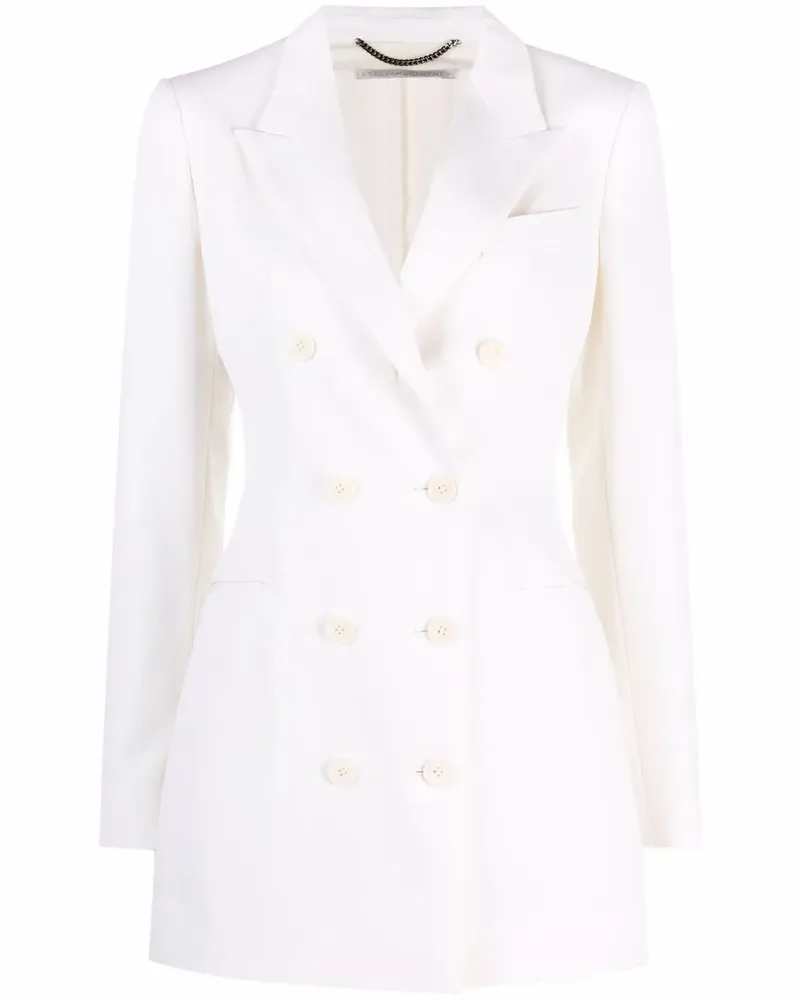 Stella McCartney Doppelreihiger Blazer - Nude Nude
