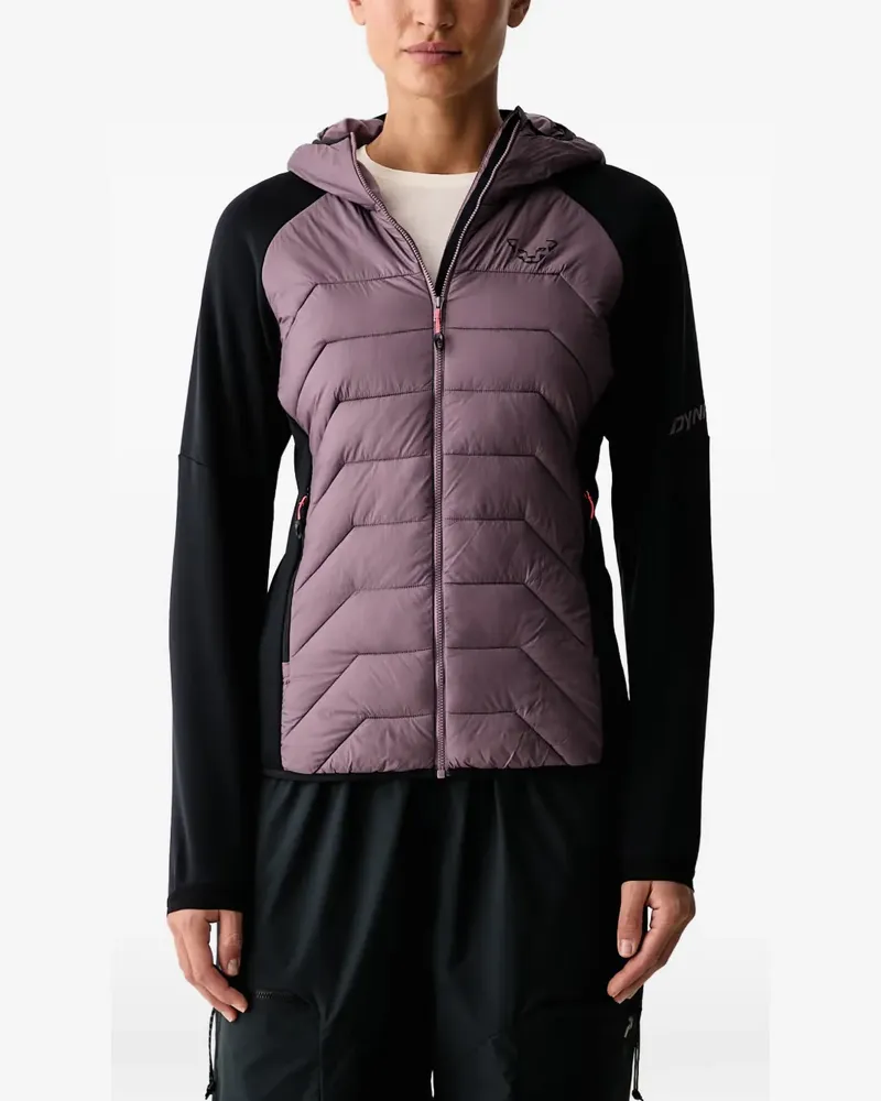 Dynafit quilted hooded jacket - Violett Violett