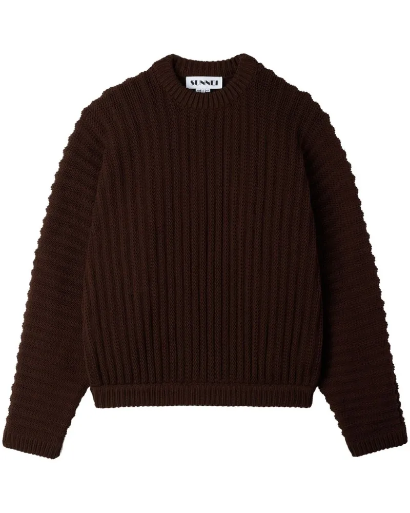 SUNNEI Gestrickter Pullover - Braun Braun