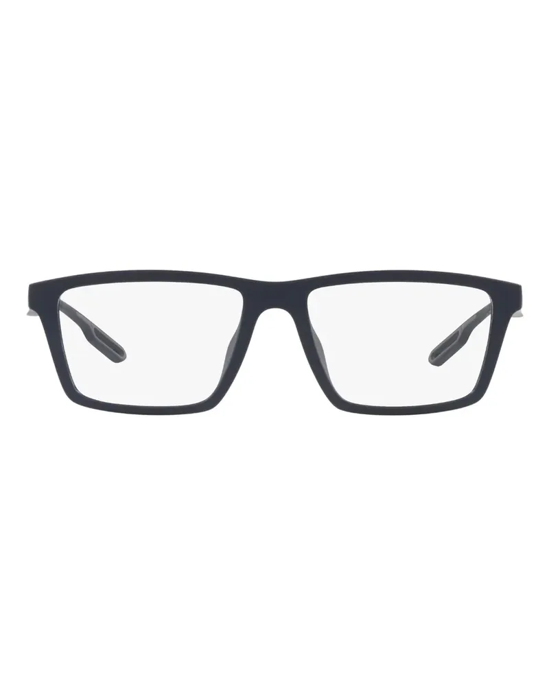 Emporio Armani Brille mit getönten Clip-On-Gläsern - Schwarz Schwarz