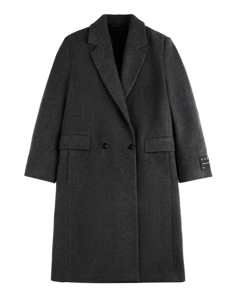 Hogan double-breasted coat - Grau Grau
