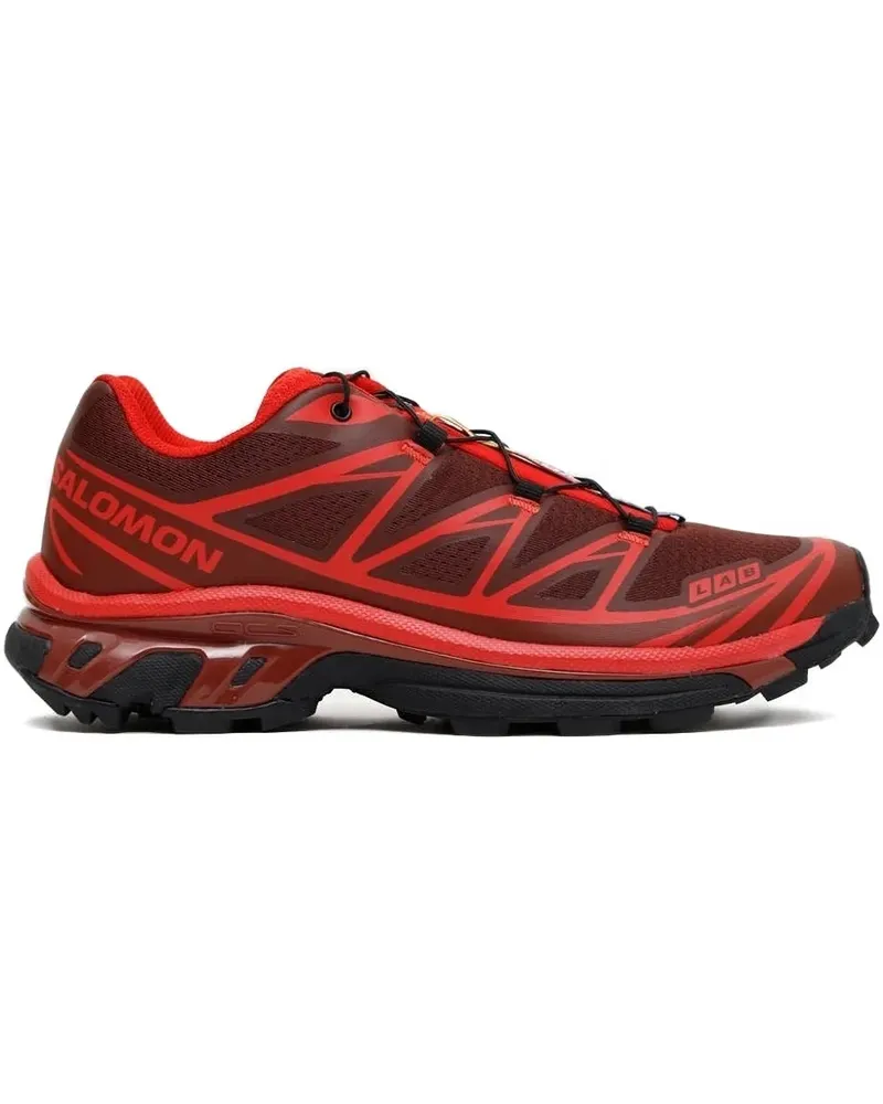 Salomon XT-6 Sneakers mit Knebelverschluss - Rot Rot
