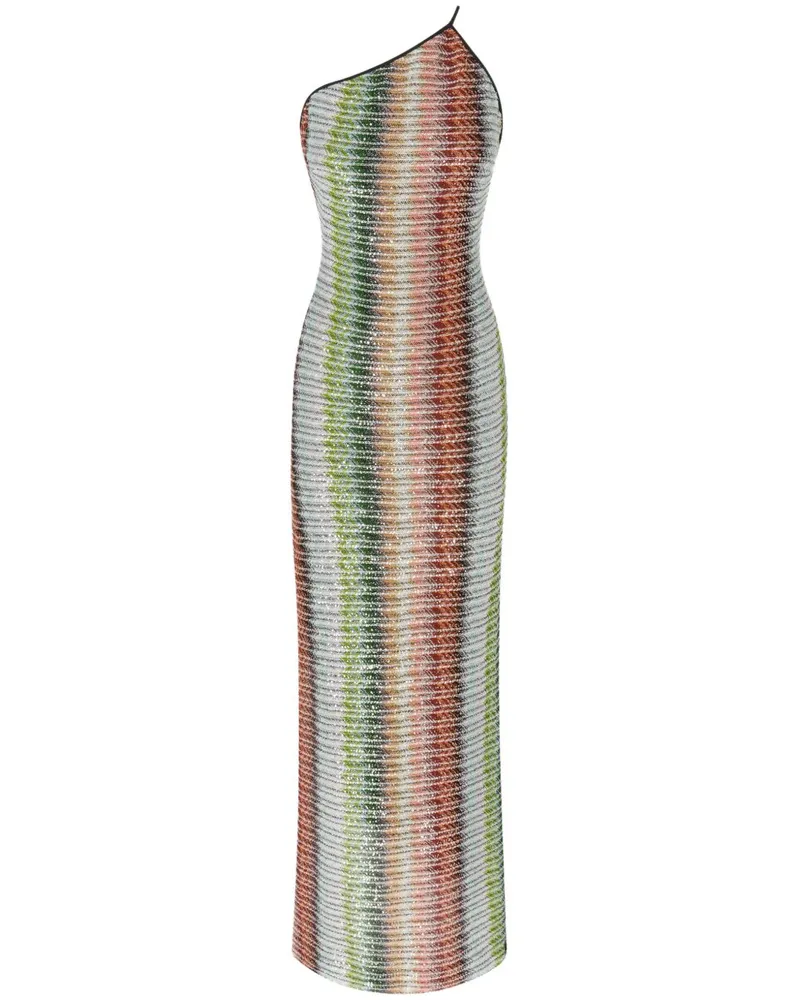 Missoni Einschultriges Maxikleid - Rot Rot