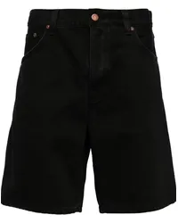 Nudie Jeans Seth Jeans-Shorts Schwarz