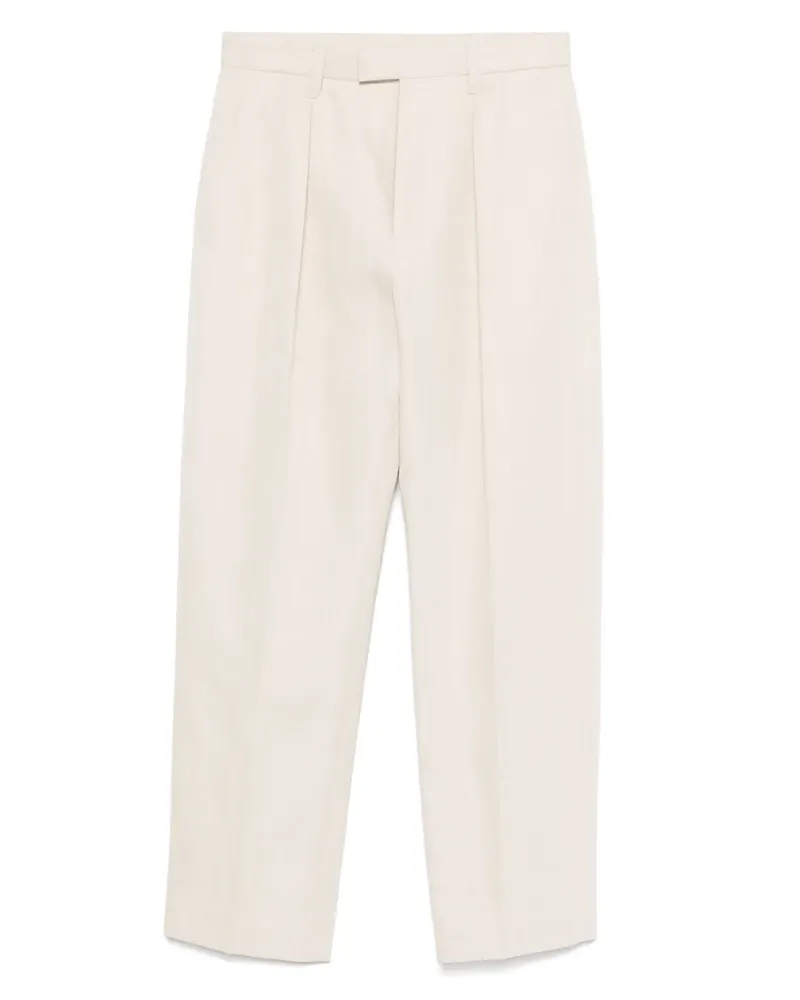 Sandro Hose mit weitem Bein - Nude Nude