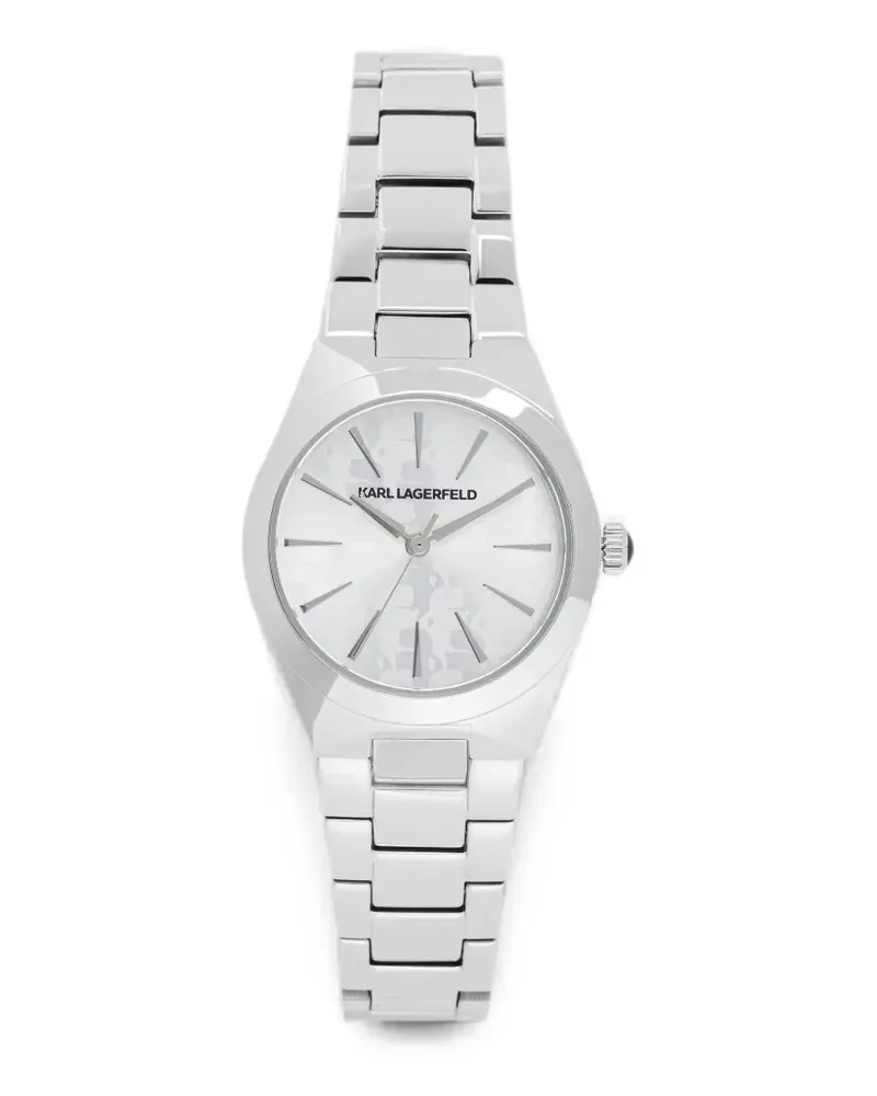 Karl Lagerfeld round-case 30mm watch - Silber Silber
