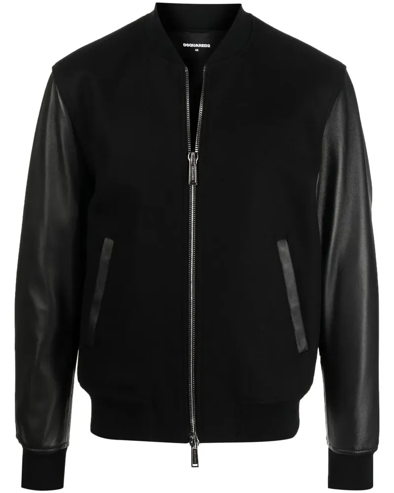 Dsquared2 x Ibrahimović Bomberjacke - Schwarz Schwarz
