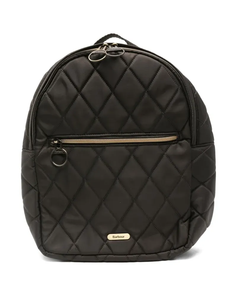 Barbour quilted backpack - Grün Grün