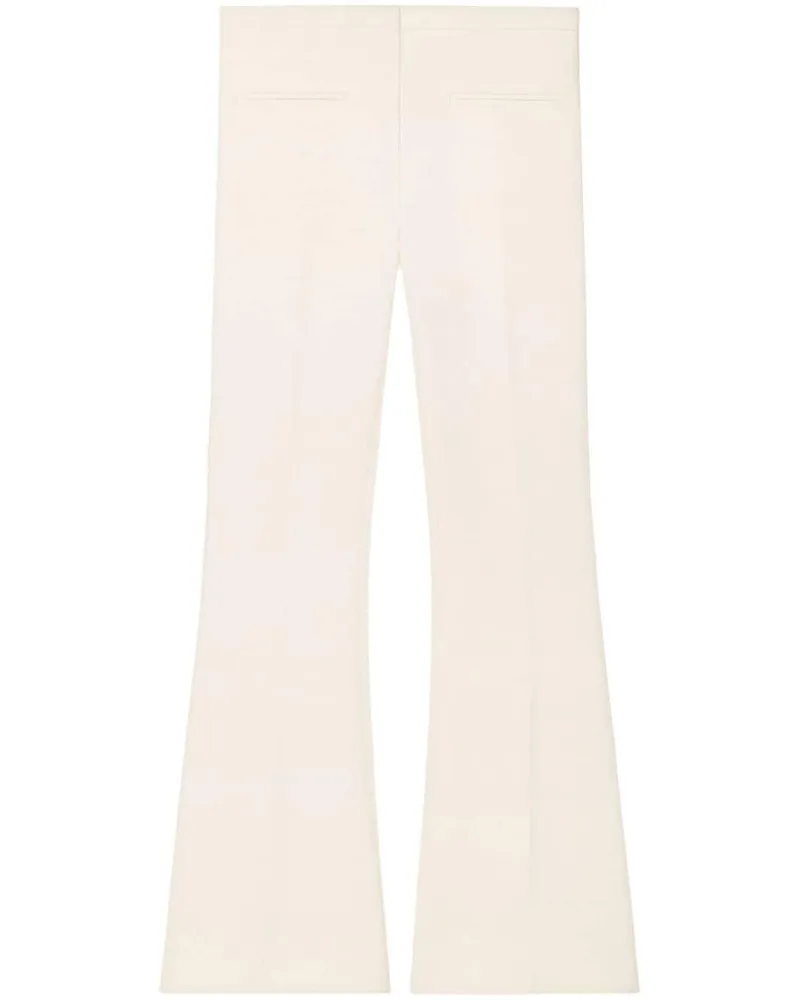 Courrèges Tief sitzende Schlaghose - Nude Nude