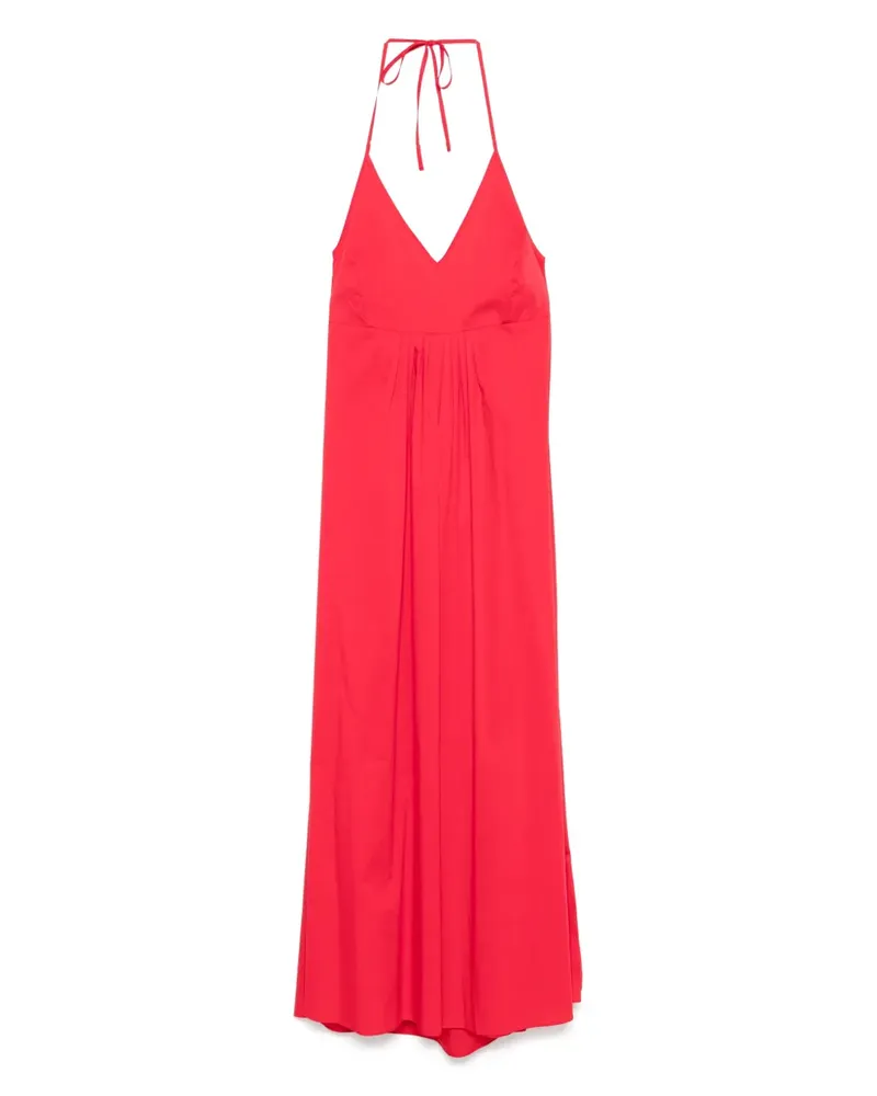 Liu Jo Maxikleid aus Popeline - Rot Rot