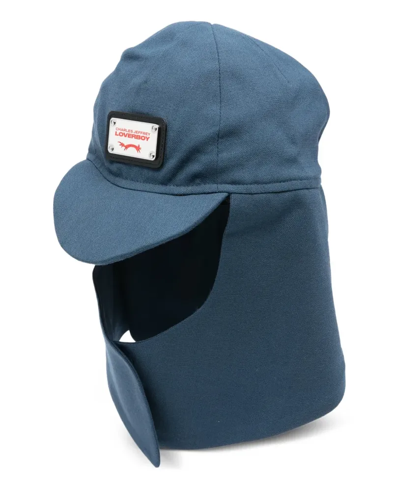 Charles Jeffrey Loverboy Mütze mit Klappen - Blau Blau
