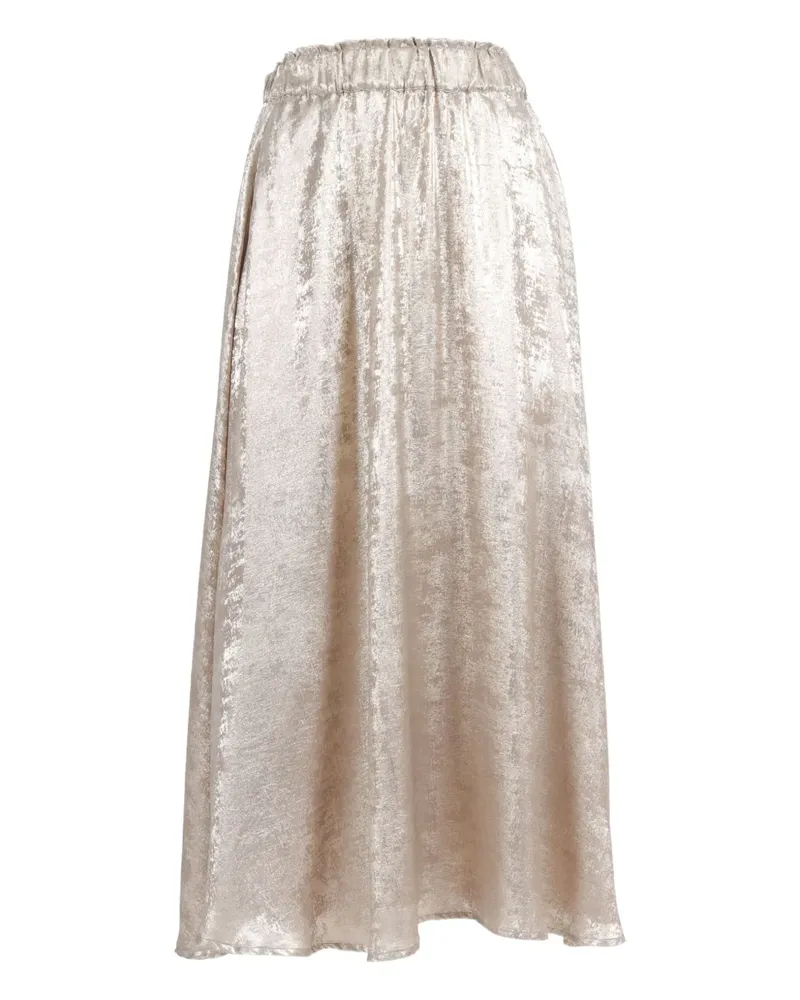 SHIRTAPORTER Rock aus Lurex - Gold Gold