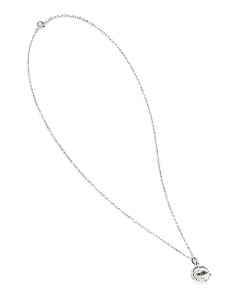 Neighborhood round-pendant chain necklace - Silber Silber