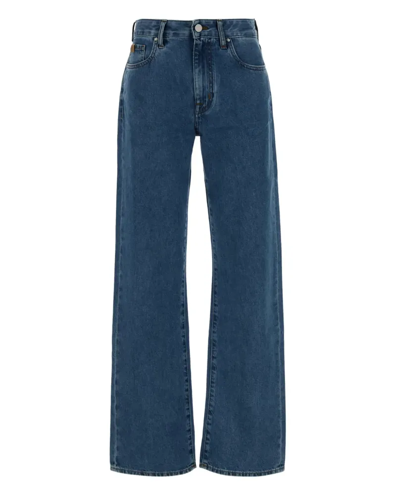 Jacob Cohën Hailey wide-leg high-waisted jeans - Blau Blau