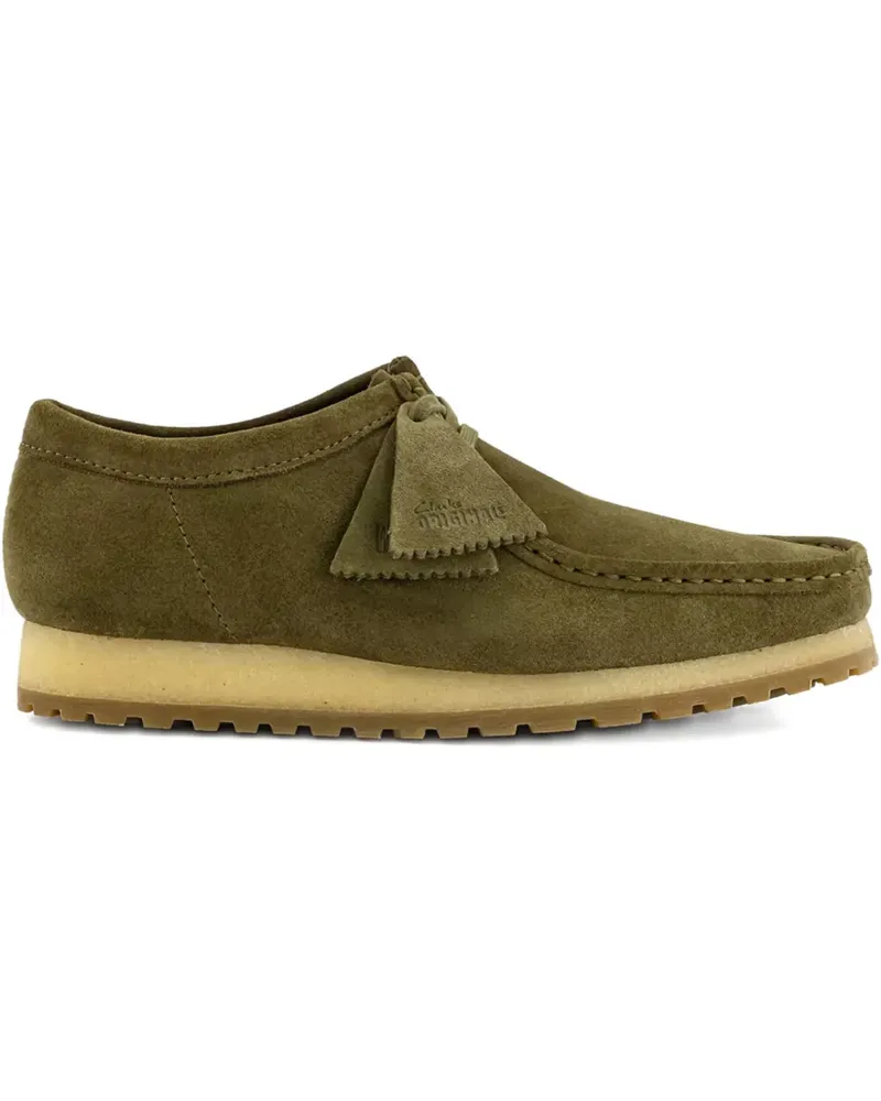 Clarks Wallabee™ RB Schnürstiefel aus Wildleder - Grün Grün