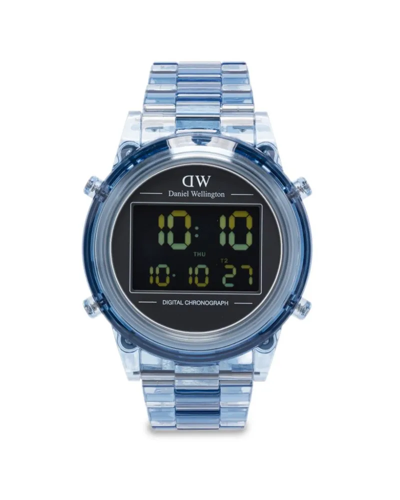 Daniel Wellington Retro Digital 42mm - Schwarz Schwarz