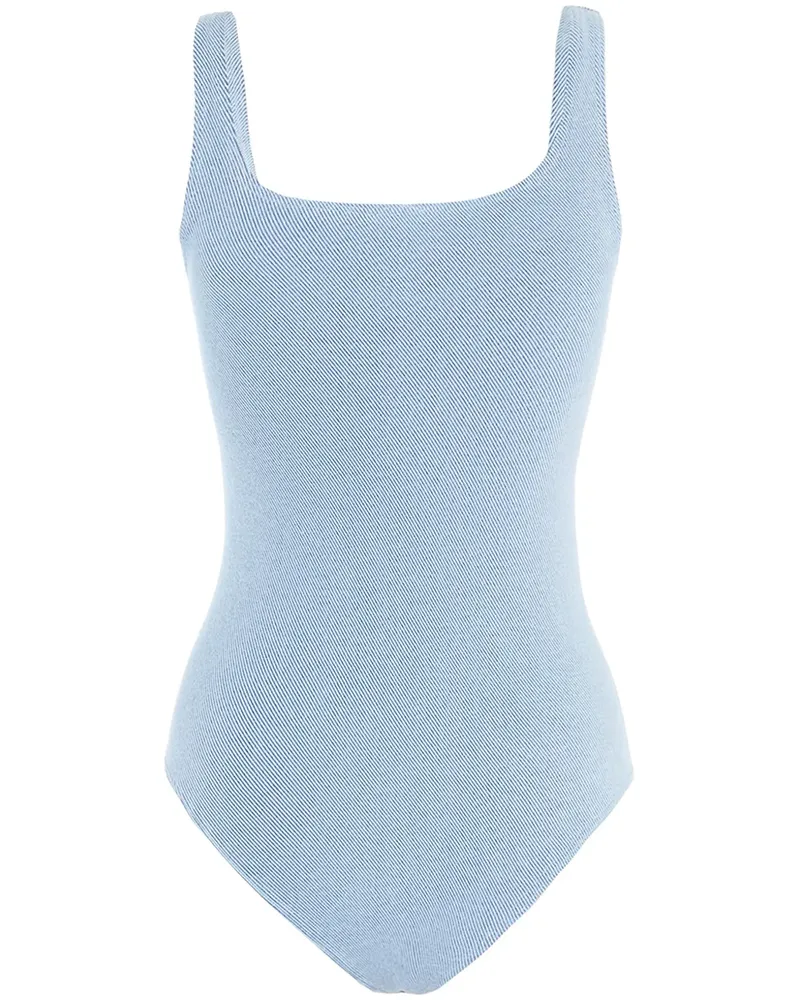 Wolford Body aus Denim - Blau Blau