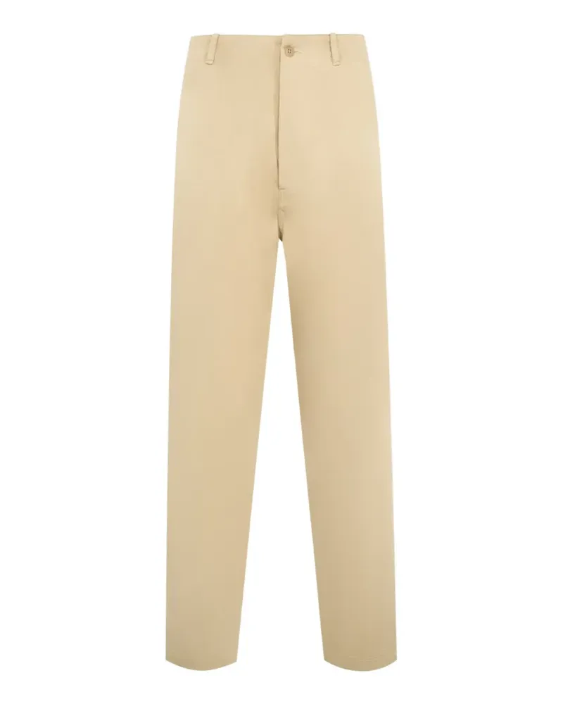 Kaptain Sunshine cotton wide-leg trousers - Nude Nude