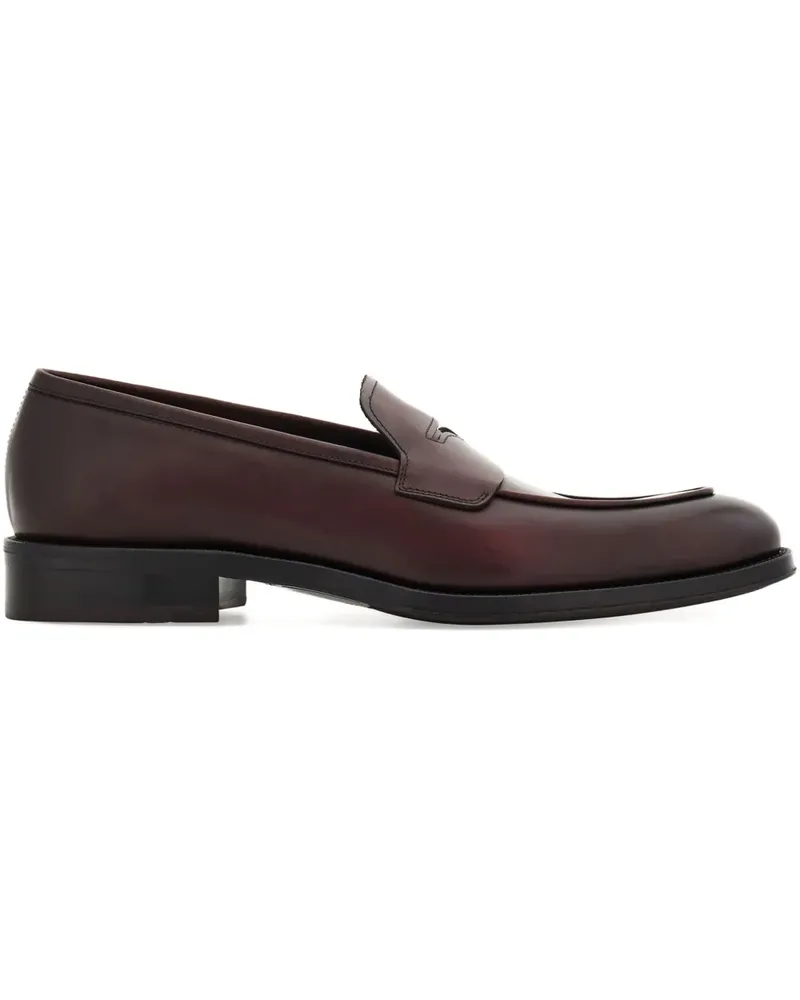 Ferragamo Klassische Penny-Loafer - Rot Rot