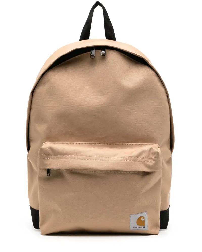 Carhartt WIP Rucksack mit Logo-Patch - Braun Braun