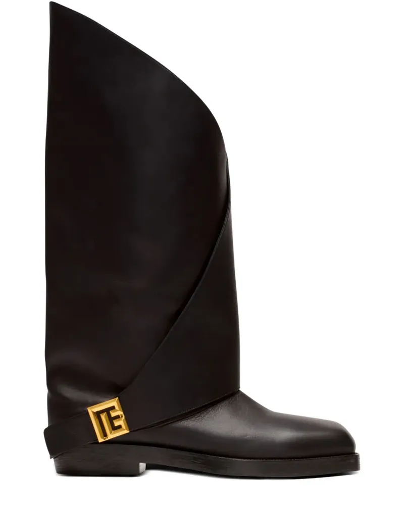 Balmain Twist Stiefel - Schwarz Schwarz