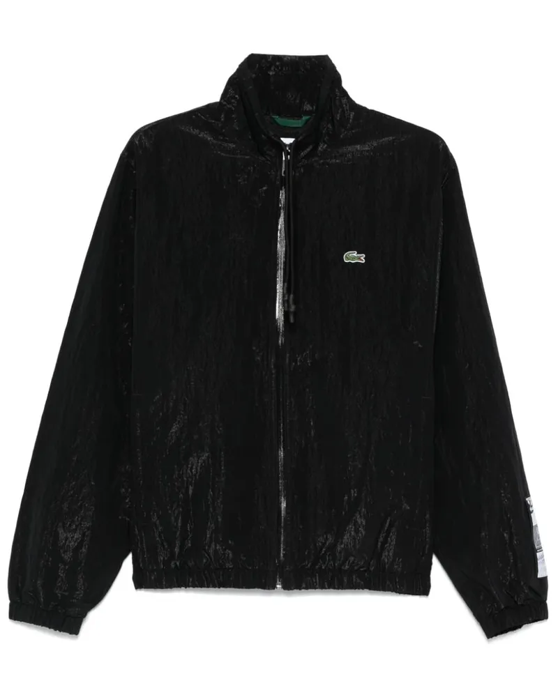 Lacoste Jacke mit Logo-Patch - Schwarz Schwarz