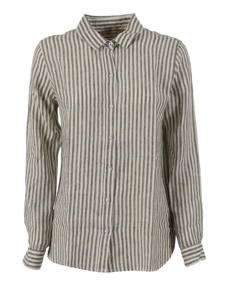 Barbour striped shirt - Nude Nude