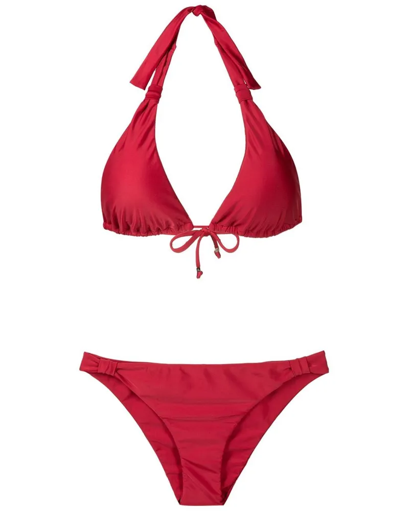 Amir Slama Neckholder-Bikini - Rot Rot