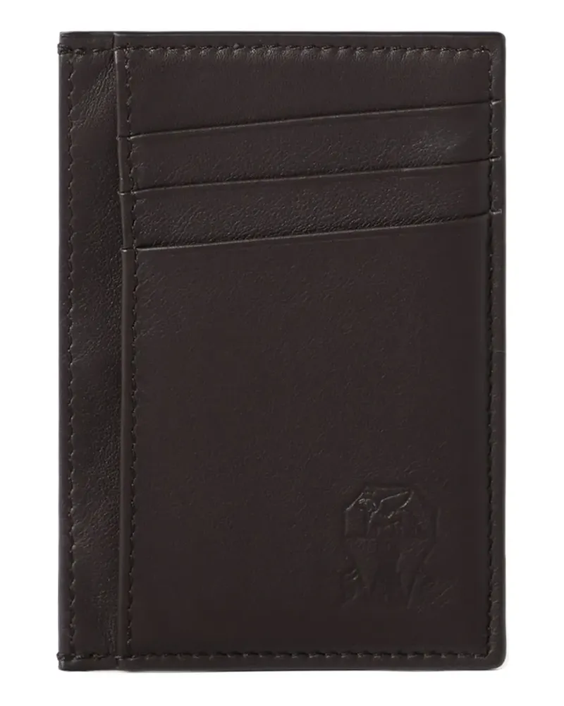 Brunello Cucinelli Klassisches Kartenetui - Braun Braun
