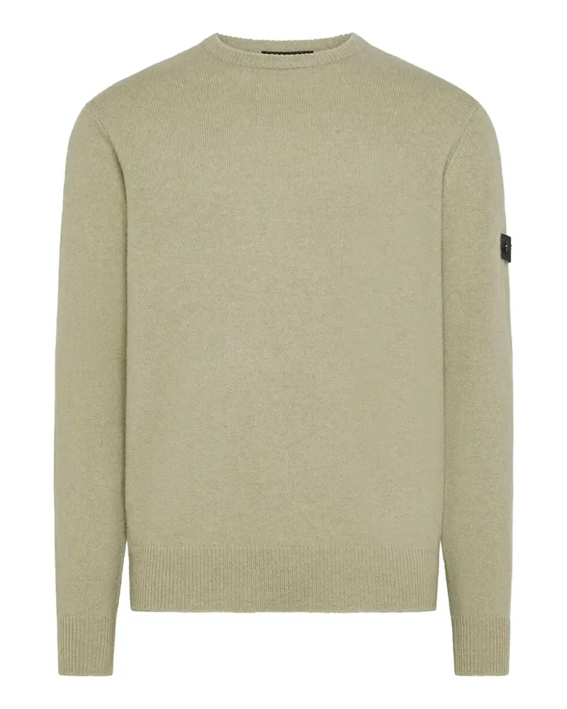 Peuterey Pullover mit Logo-Patch - Grün Grün
