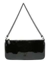 Pinko Horizontal Flat Clutch Schwarz