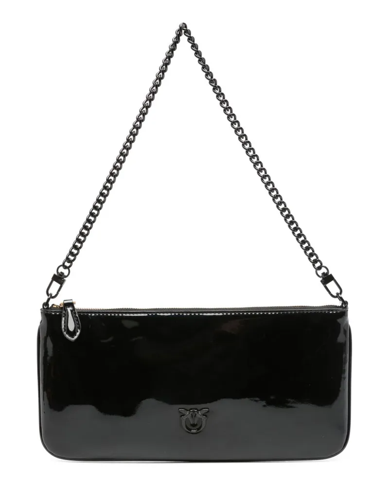Pinko Love Birds Clutch - Schwarz Schwarz