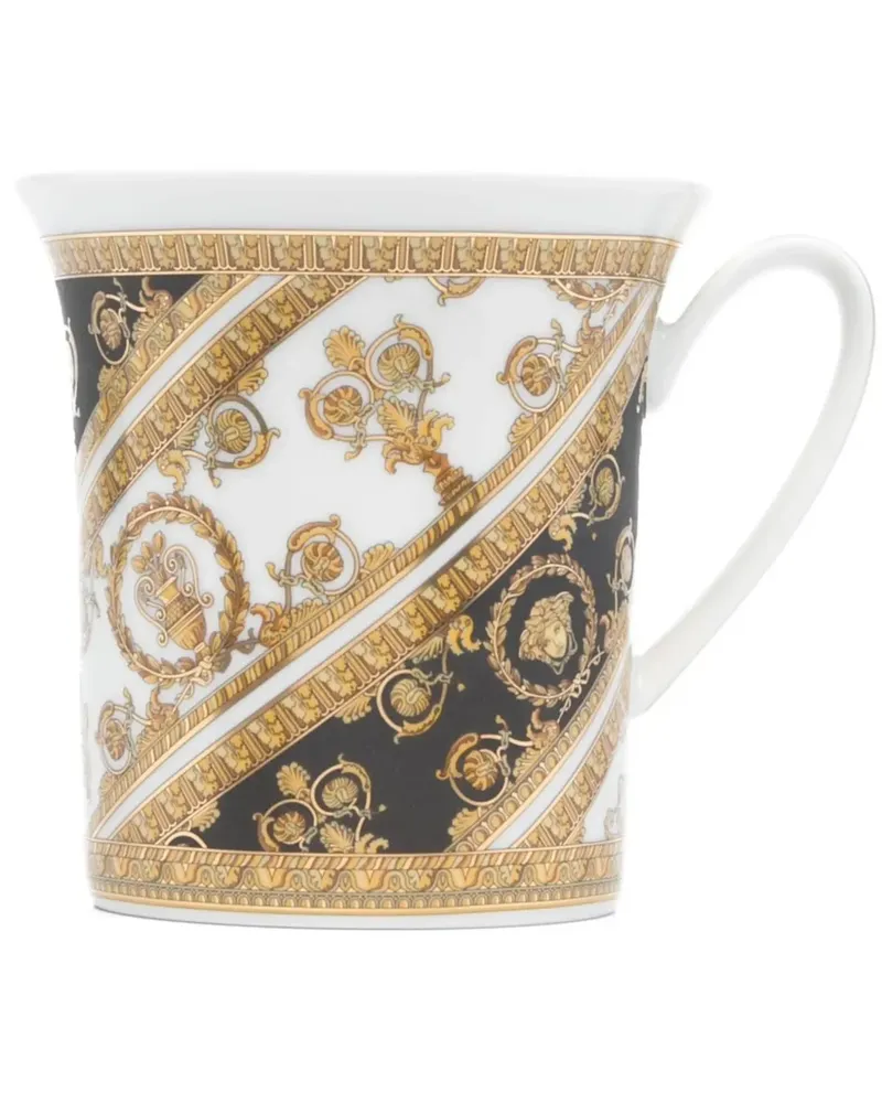 Versace x Rosenthal Tasse mit I Love Baroque-Print - Schwarz Schwarz