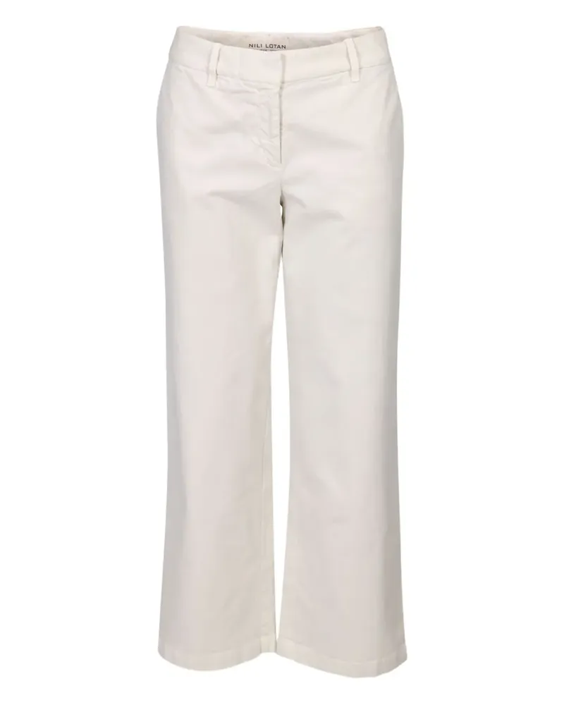 Nili Lotan Hose mit weitem Bein - Nude Nude