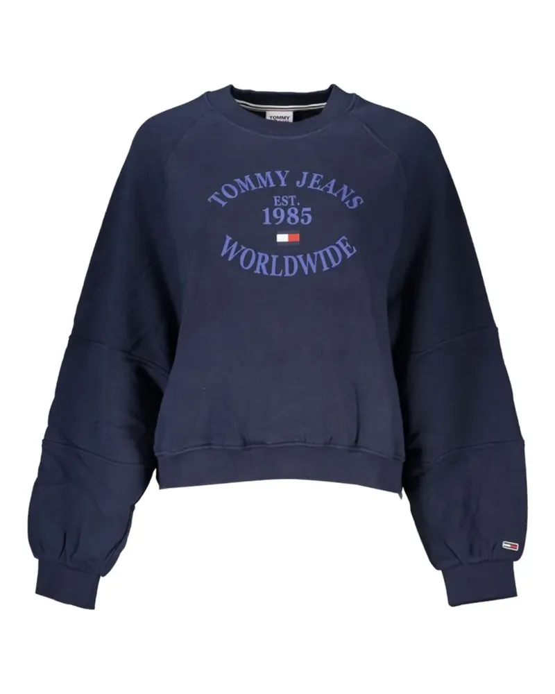 Tommy Hilfiger Sweatshirt mit Logo-Stickerei - Blau Blau