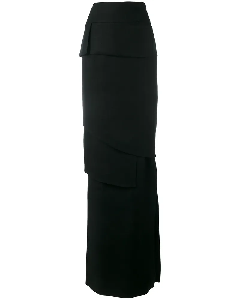 Tom Ford Seidenkleid mit schmaler Passform - Schwarz Schwarz