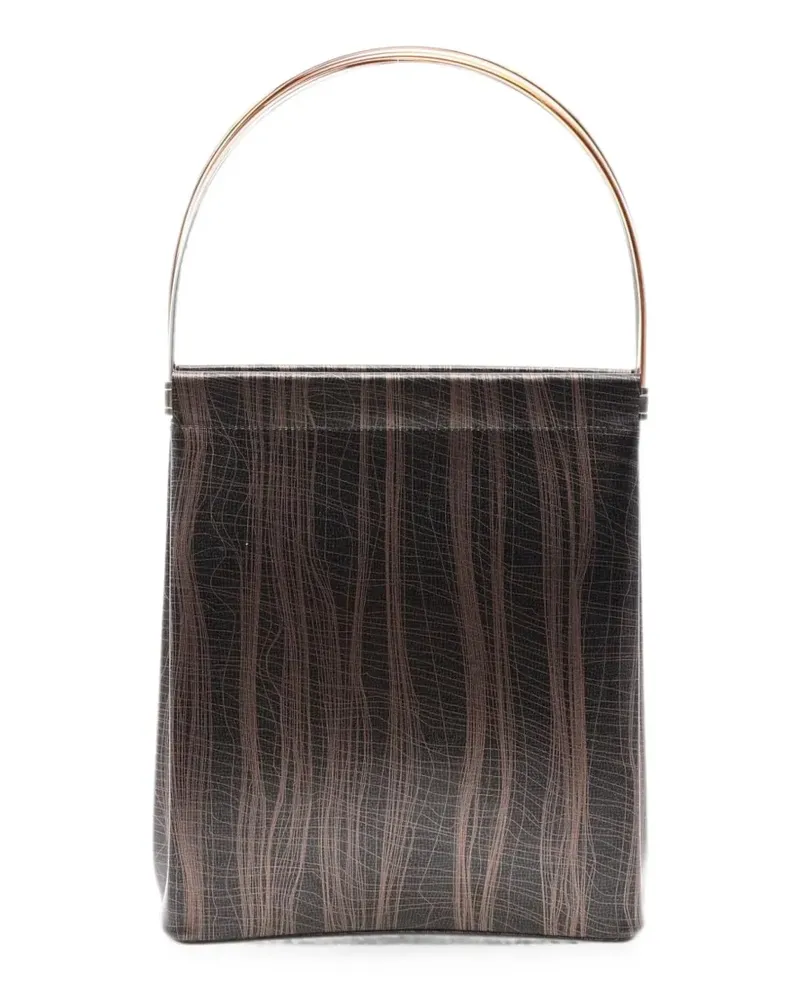 Cartier Trinity Schultertasche aus Leder - Braun Braun