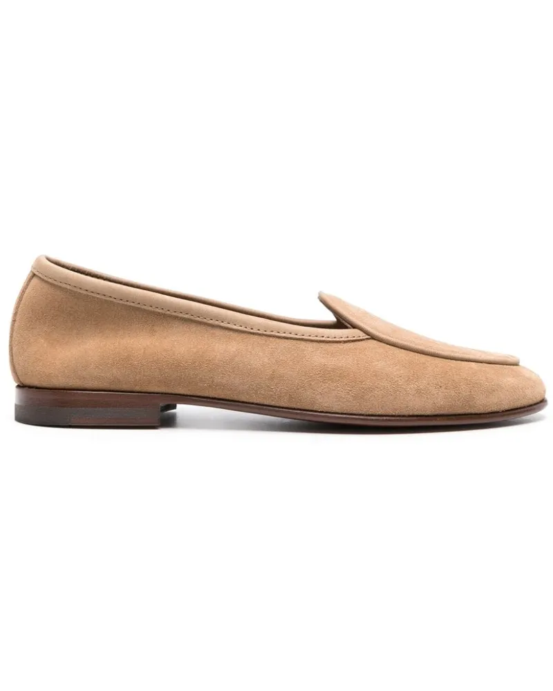 Scarosso Nele Loafer aus Wildleder - Braun Braun