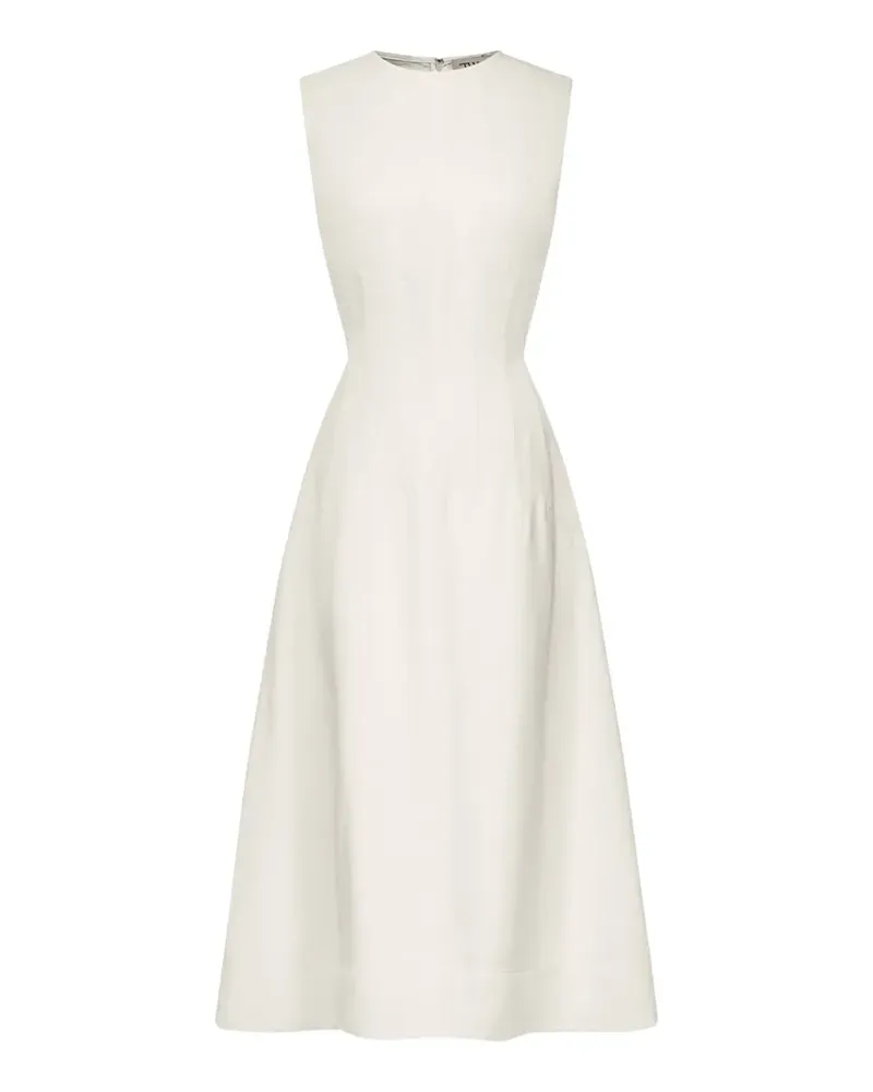 TWP dart-detail sleeveless midi dress - Nude Nude