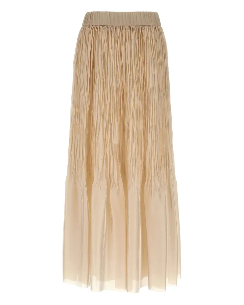 Peserico Midirock mit Ombré - Nude Nude