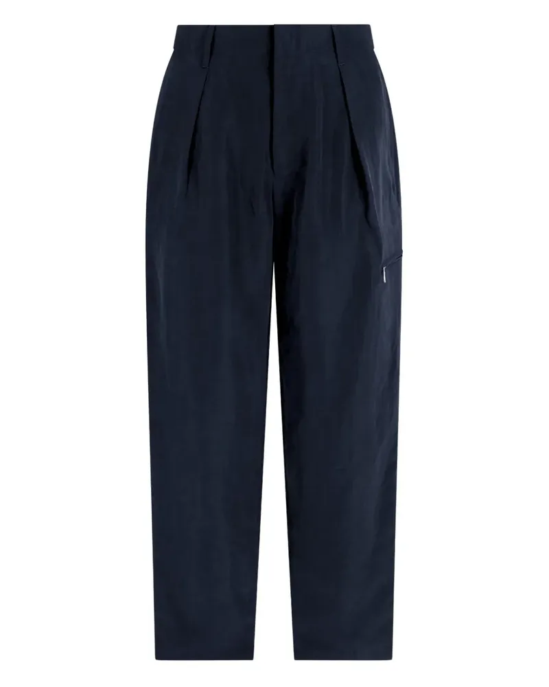 Giorgio Armani Plissierte Hose - Blau Blau
