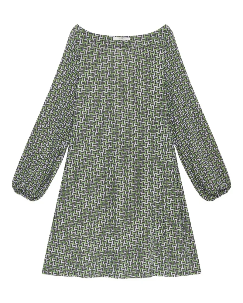 Maliparmi Minikleid mit geometrischem Print - Grün Grün