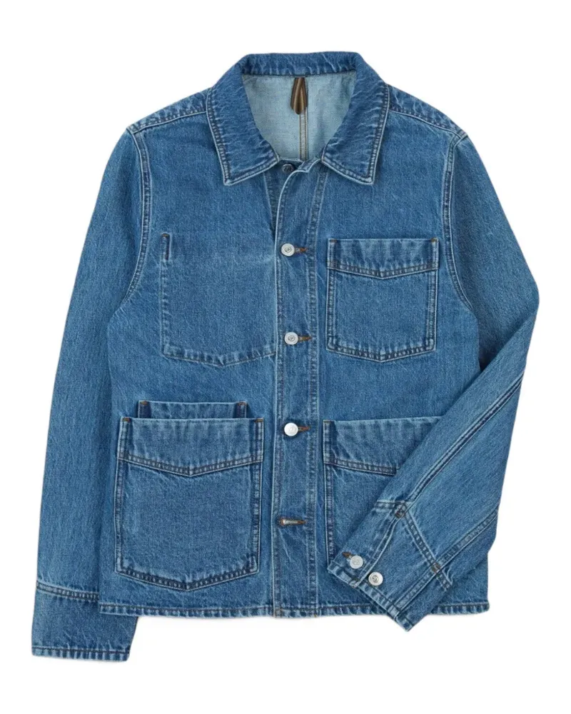 Drake's denim jacket - Blau Blau