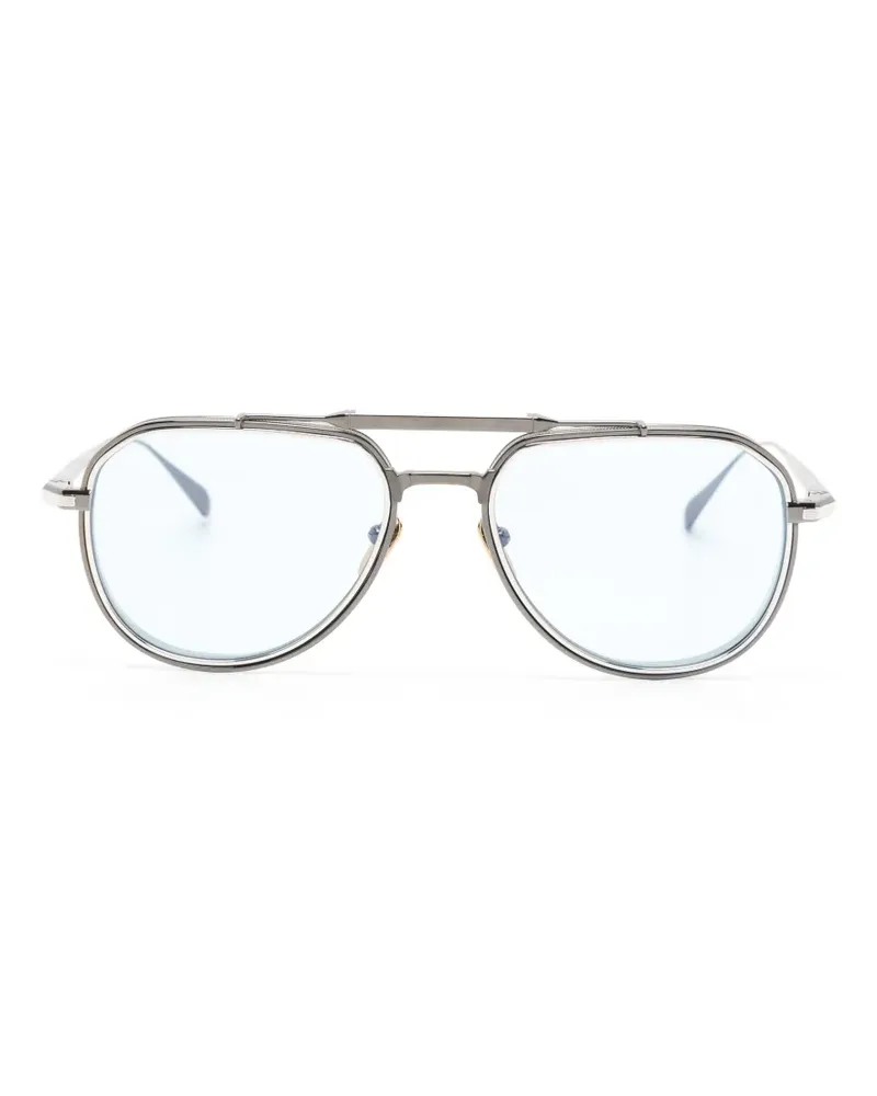 Jacques Marie Mage Commander pilot-frame sunglasses - Silber Silber