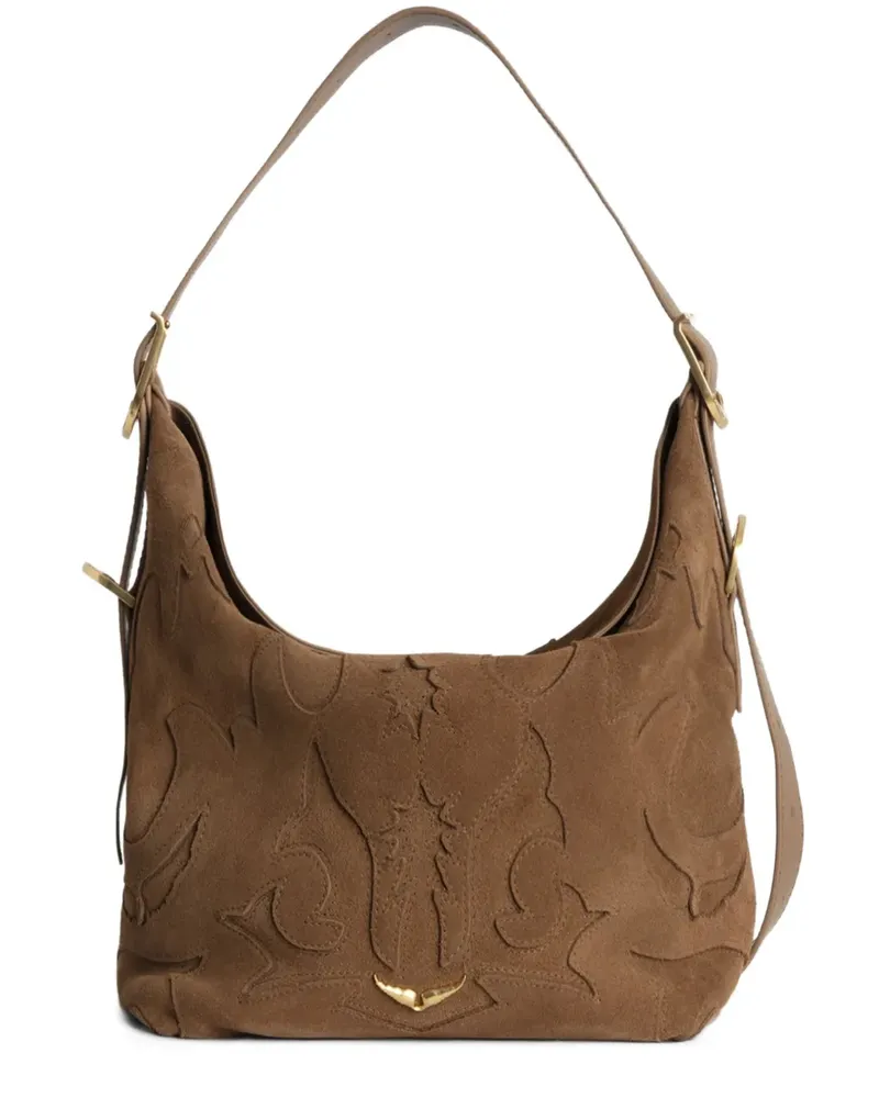 Zadig & Voltaire Jane Schultertasche - Braun Braun