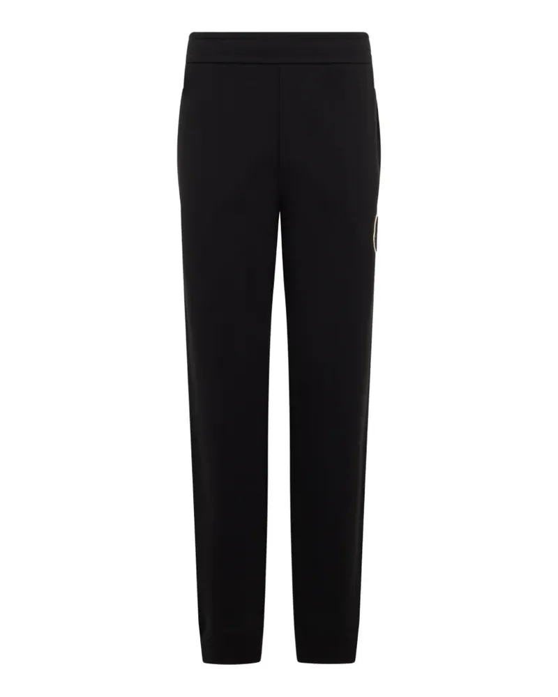 Moncler Jogginghose mit Logo-Patch - Schwarz Schwarz