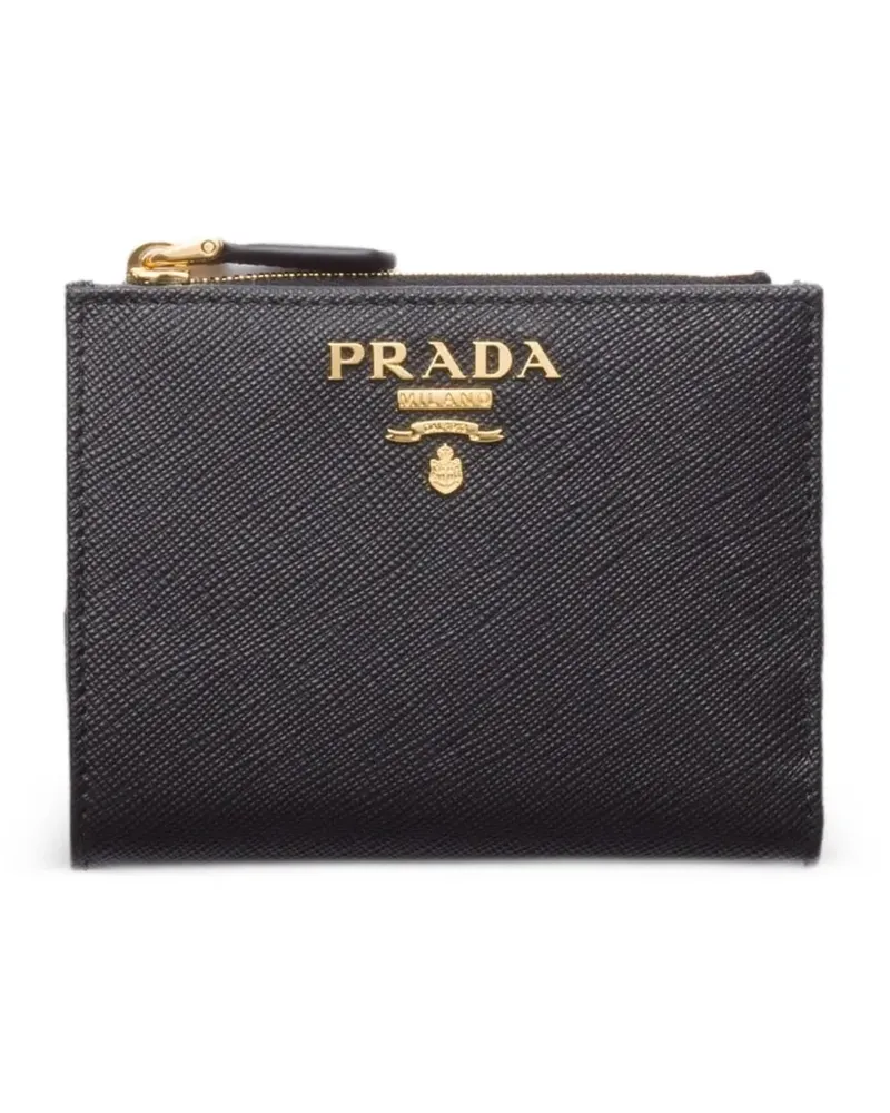 Prada Kleines Portemonnaie - Schwarz Schwarz