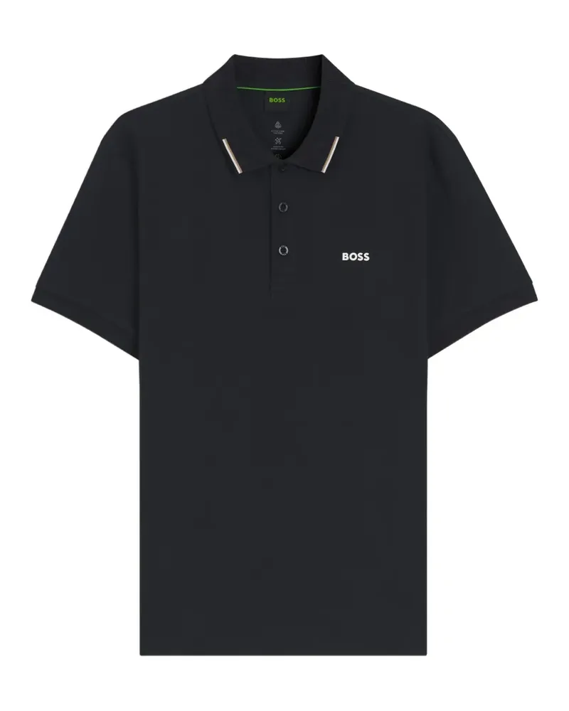 HUGO BOSS Poloshirt aus Piqué - Schwarz Schwarz