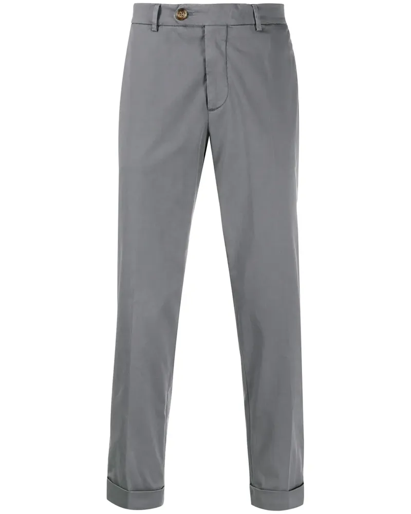 Brunello Cucinelli Schmale Chino - Grau Grau